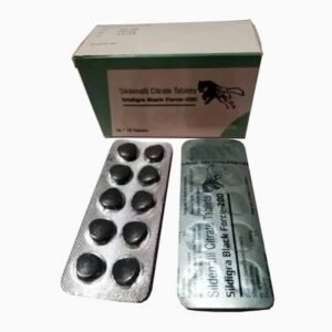 Black Viagra 200 mg (Generic Sildenafil Citrate)