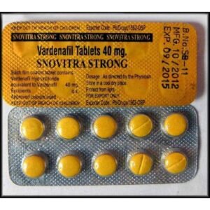 Buy Snovitra Strong 40 mg Tablets | Vardenafil